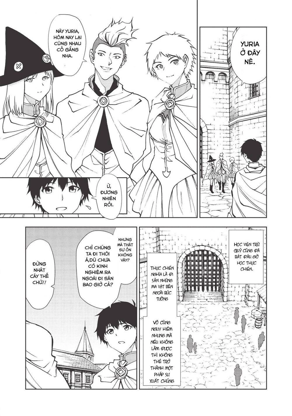 Kẻ Bị Ruồng Bỏ Sống Sót Tại Vùng Biên Giới Và Trở Thành Pháp Sư Rank S Chapter 1 - 9