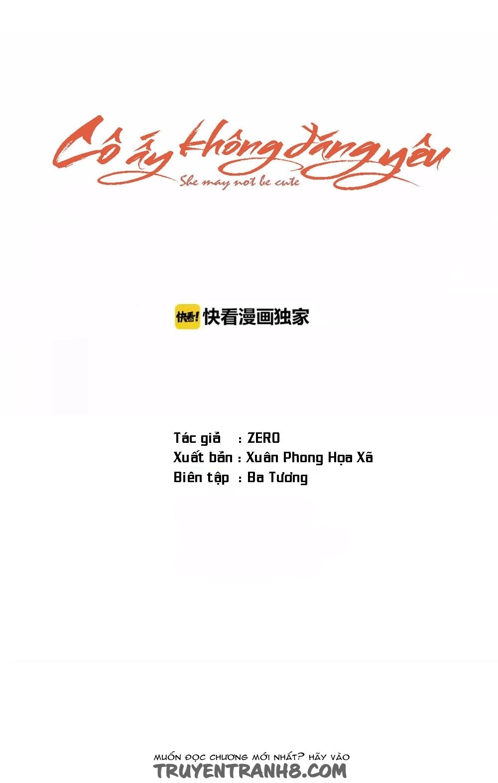 Cô Ấy Không Đáng Yêu Chapter 6 - 3