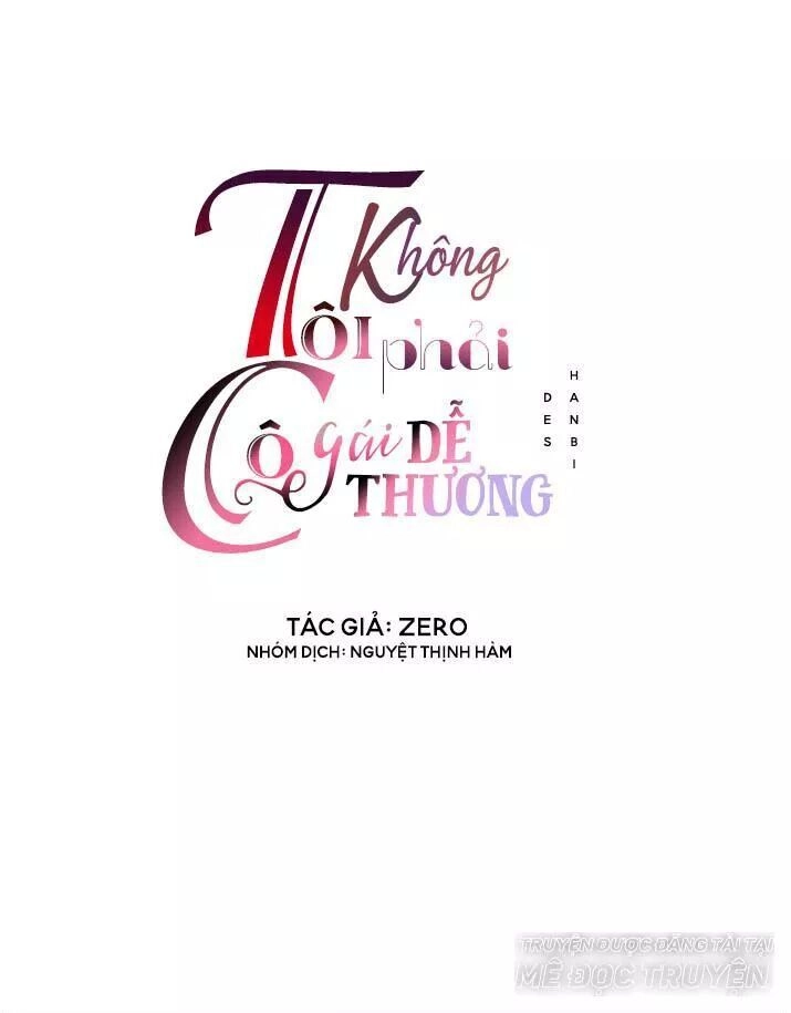 Cô Ấy Không Đáng Yêu Chapter 18 - 1