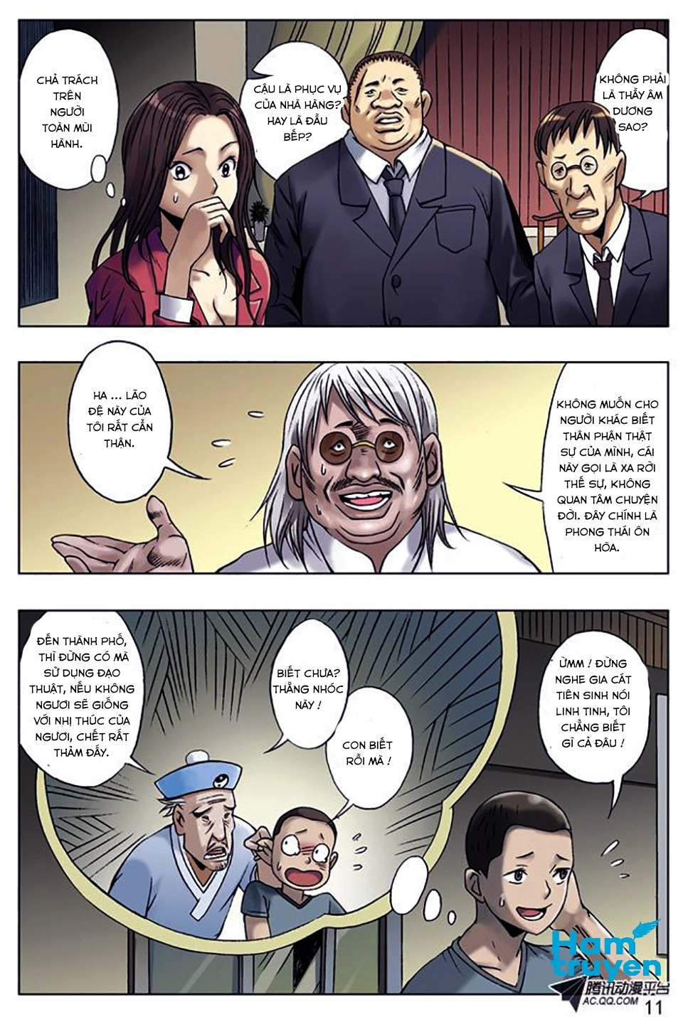 Trung Quốc Kinh Ngạc Tiên Sinh Chapter 8 - 11