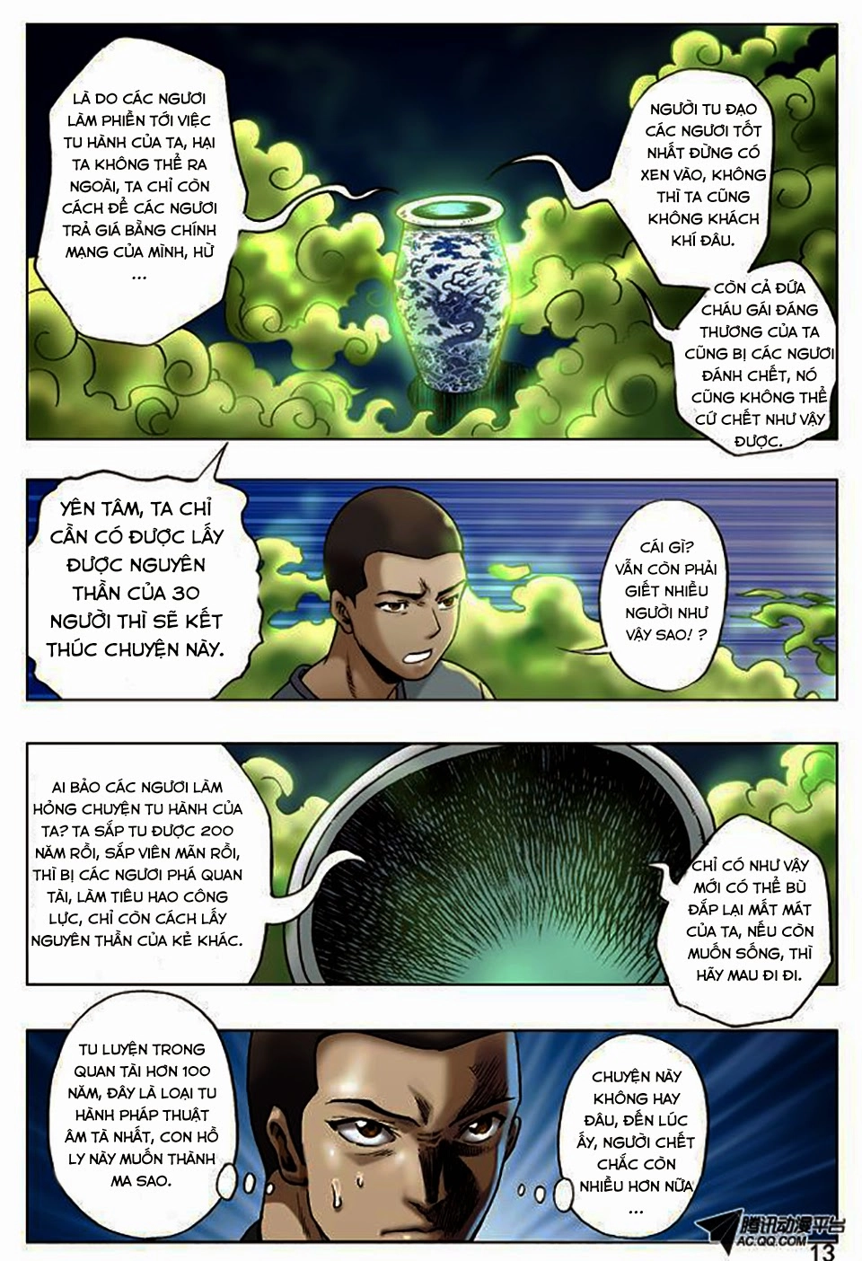 Trung Quốc Kinh Ngạc Tiên Sinh Chapter 10 - 13