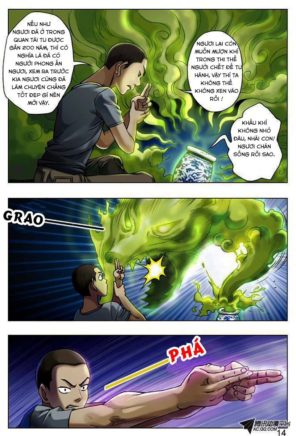 Trung Quốc Kinh Ngạc Tiên Sinh Chapter 10 - 14