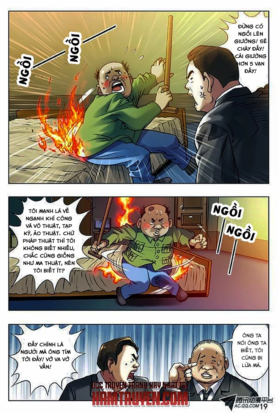 Trung Quốc Kinh Ngạc Tiên Sinh Chapter 17 - 19
