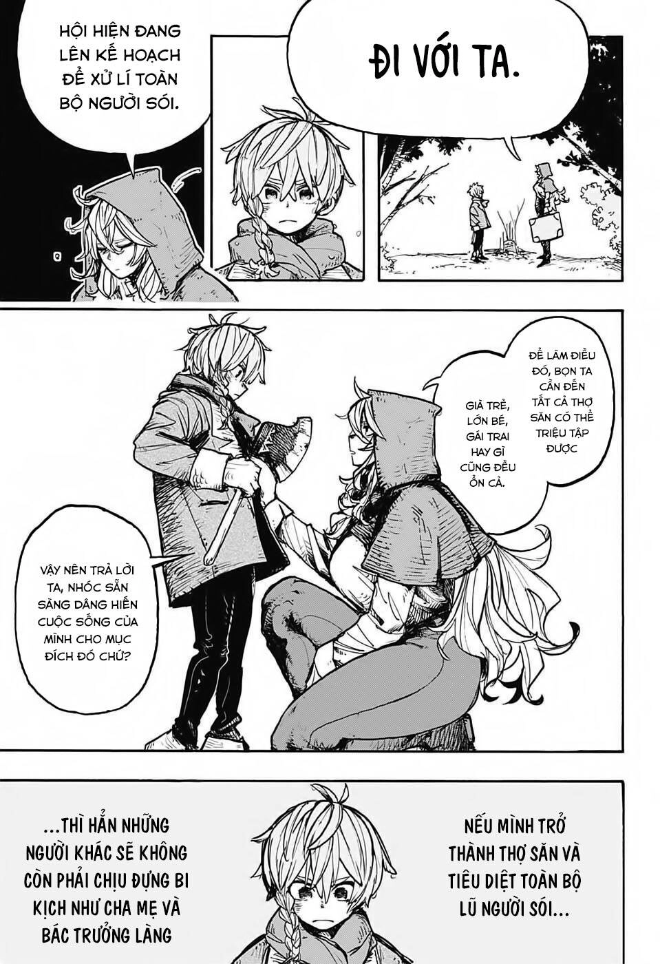 Hội Thợ Săn: Khăn Đỏ Chapter 2 - 4