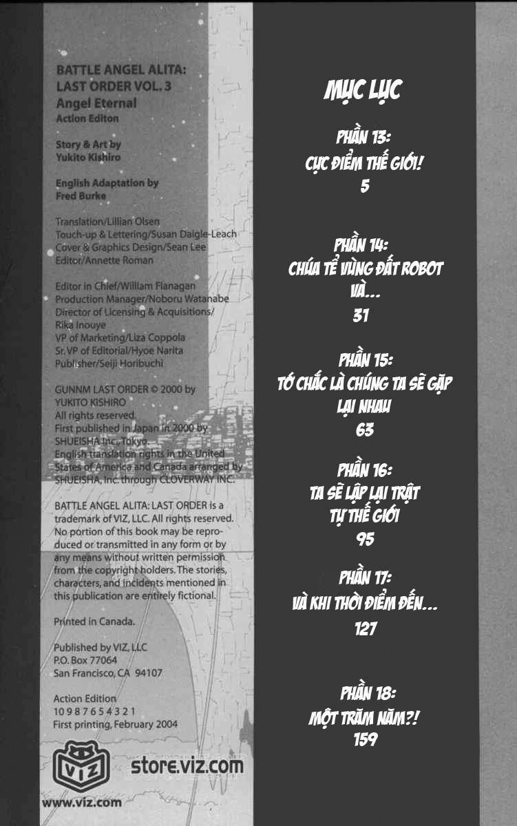 Battle Angel Alita Last Order Chapter 13 - 4