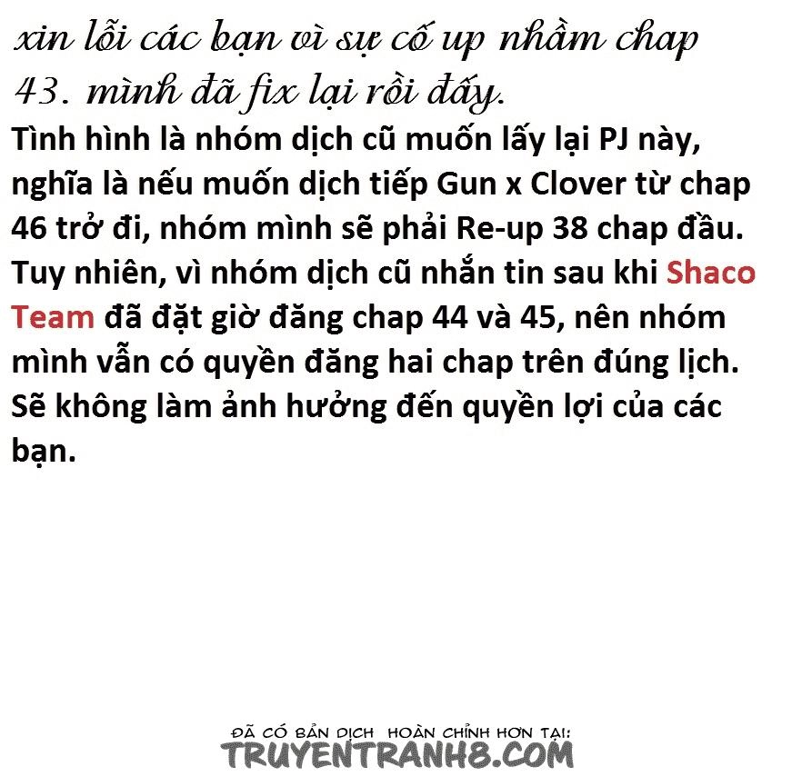 Gun X Clover Chapter 43 - 1