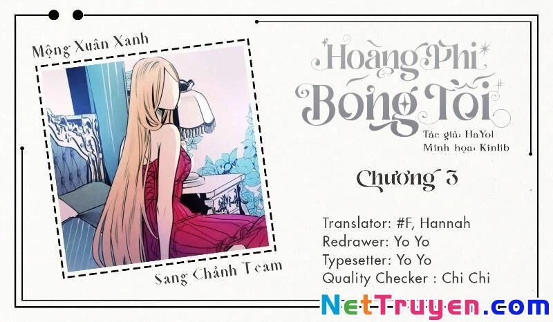 Hoàng Phi Bóng Tối Chapter 3 - 1