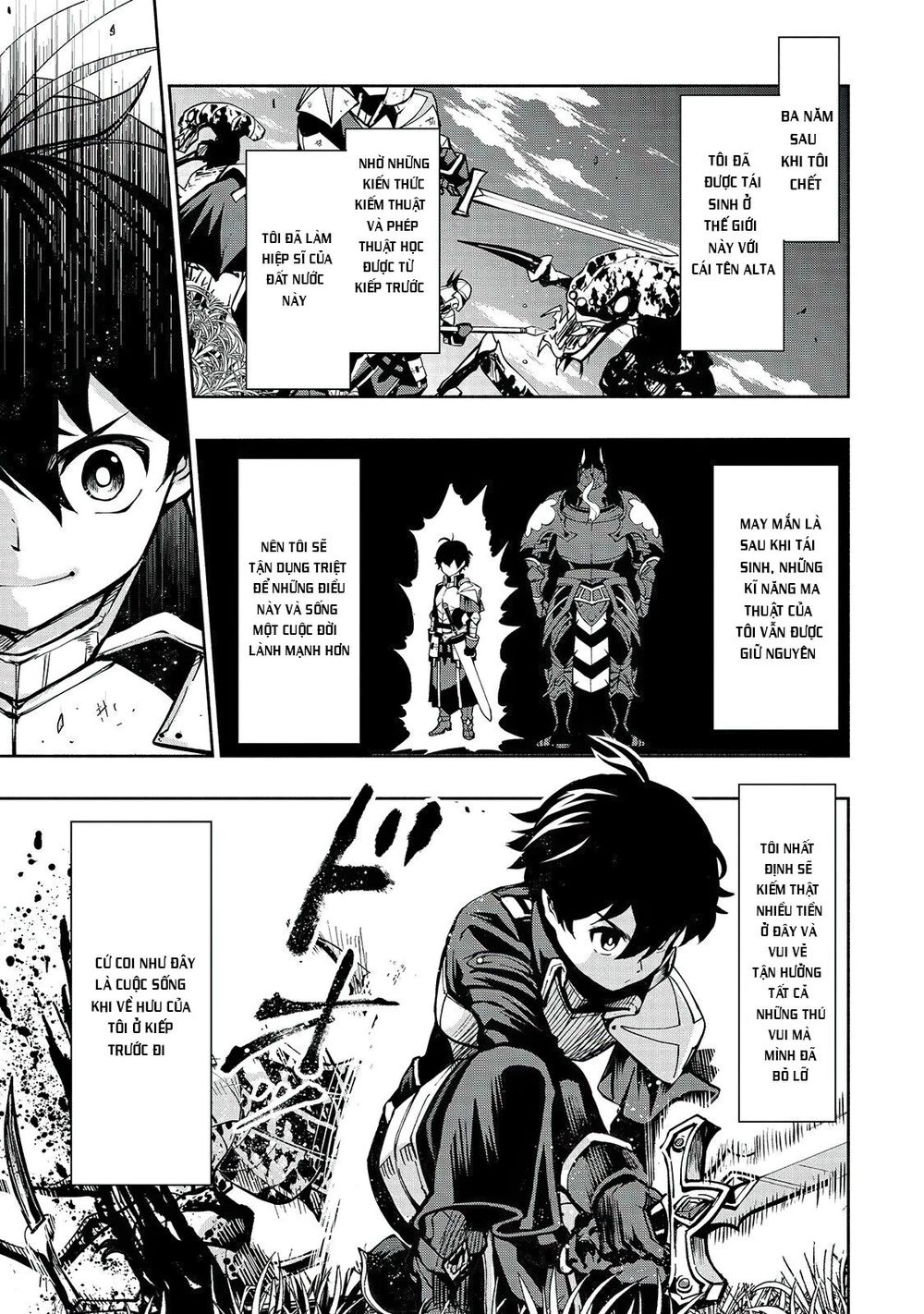 Thánh Kiếm Tái Sinh Chapter 1 - 8