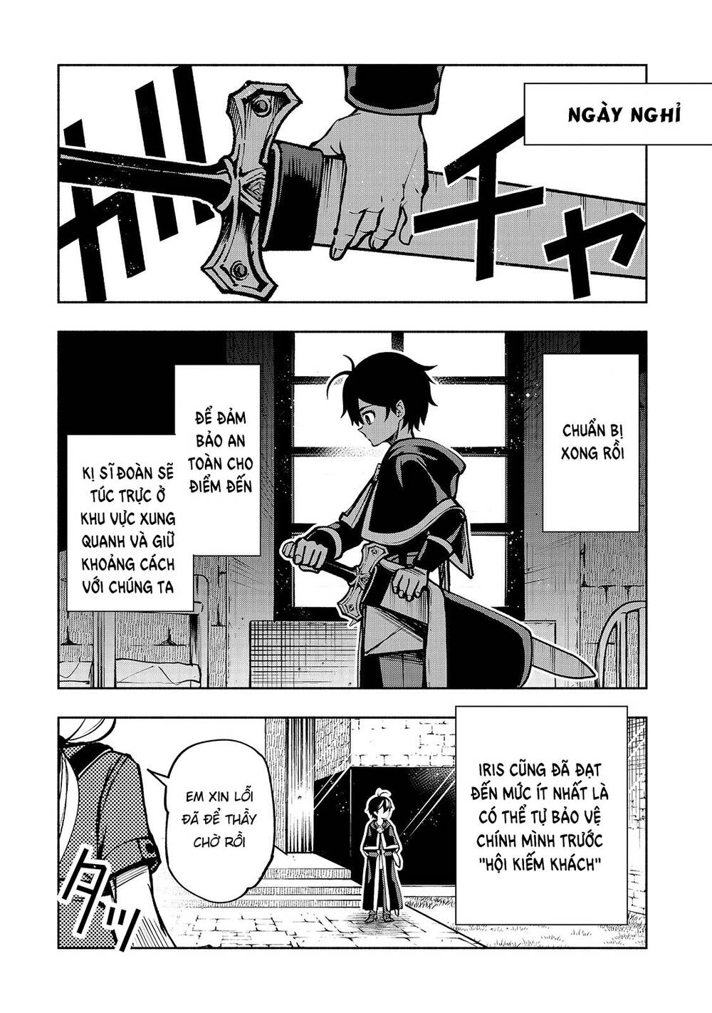 Thánh Kiếm Tái Sinh Chapter 12 - 15