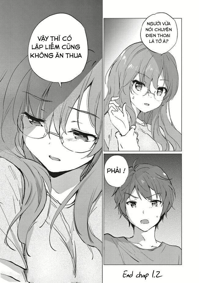 Seishun Buta Yarō Wa Rojikaru Witchi No Yume O Minai Chapter 1.2 - 13