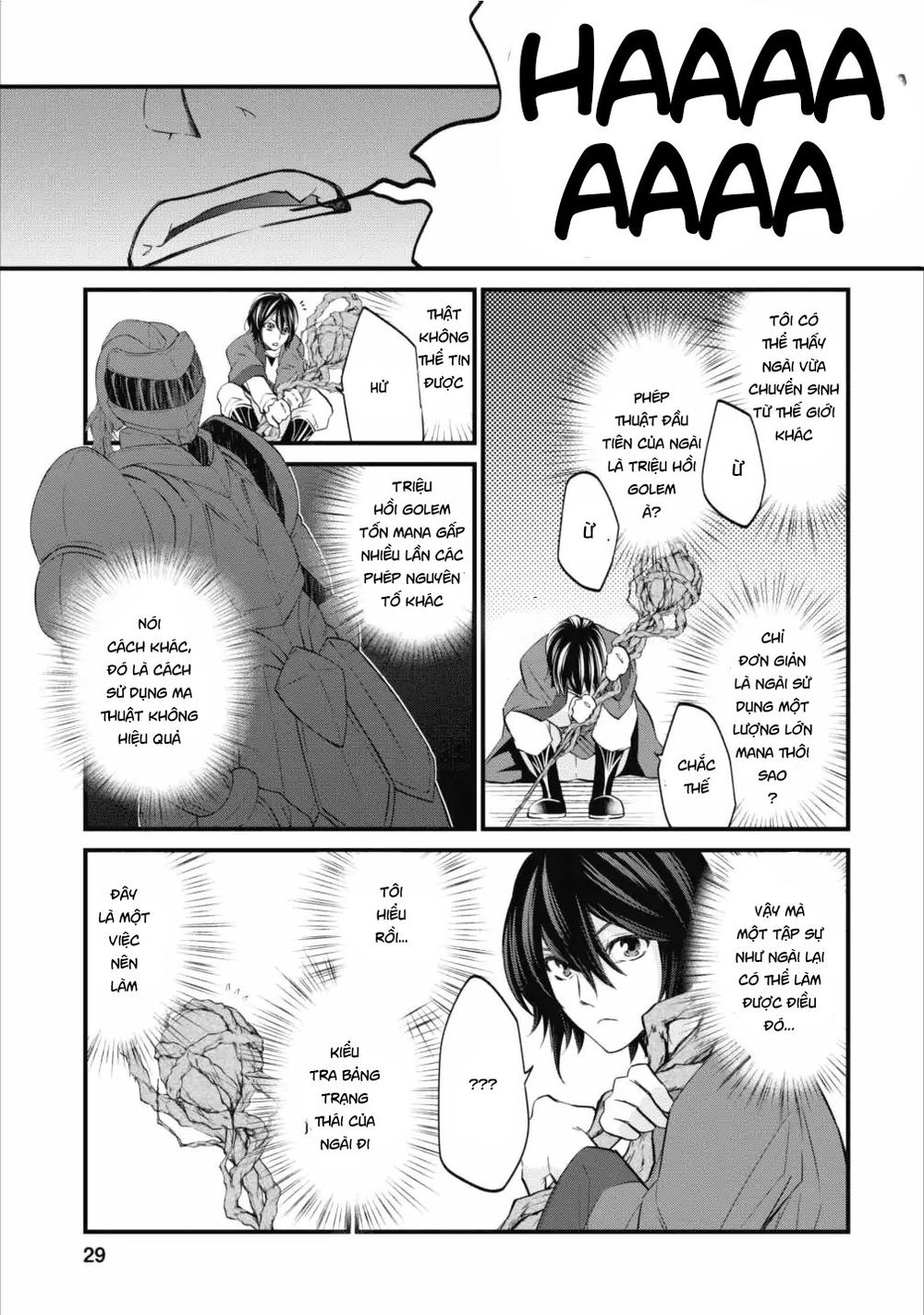 Chuyển Sinh Thành Golem Master Chapter 1 - 30