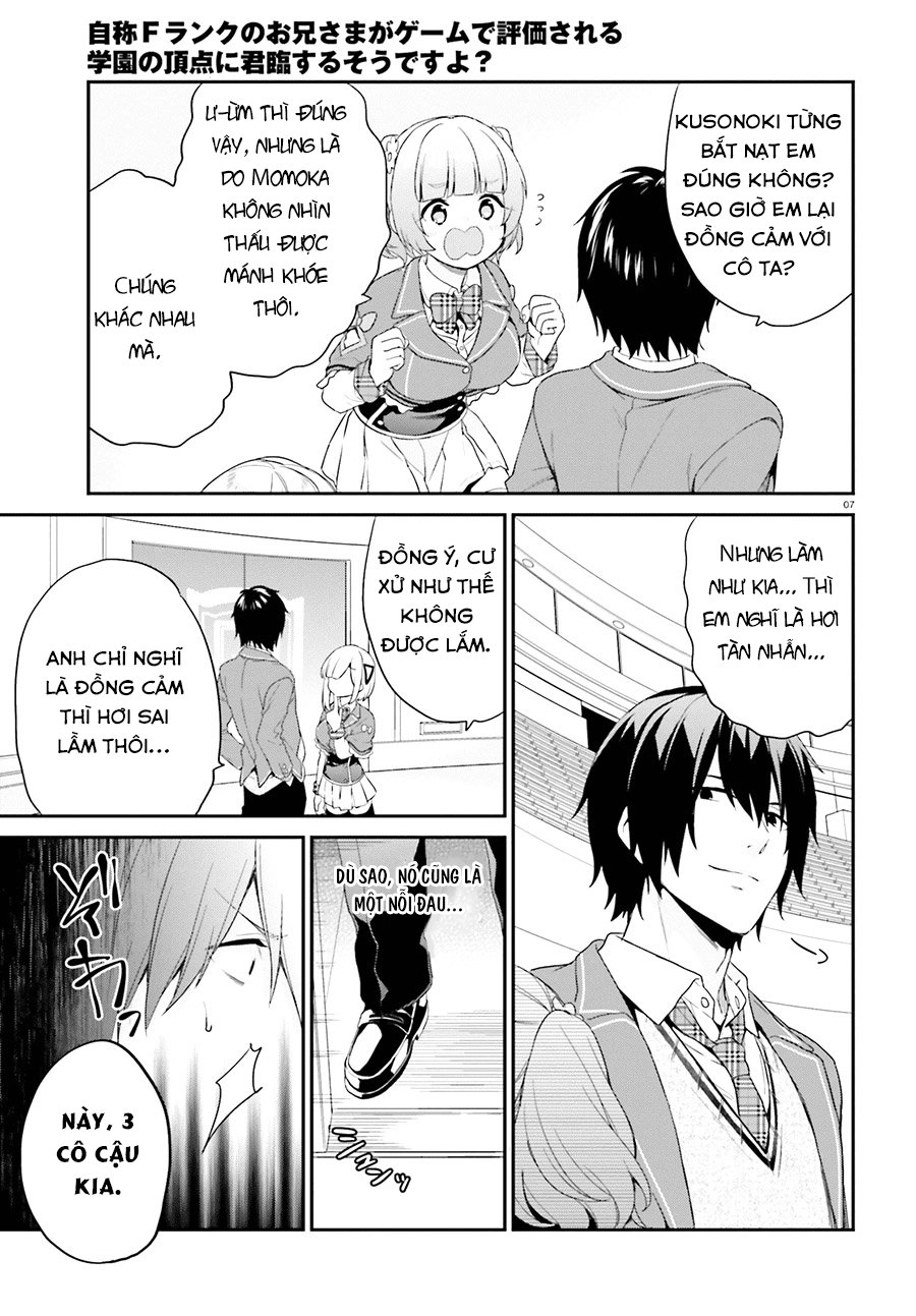 Thanh Niên Hạng F Chính Là Anh Trai Của 1 Cô Em Gái Dễ Thương Chapter 7 - 9