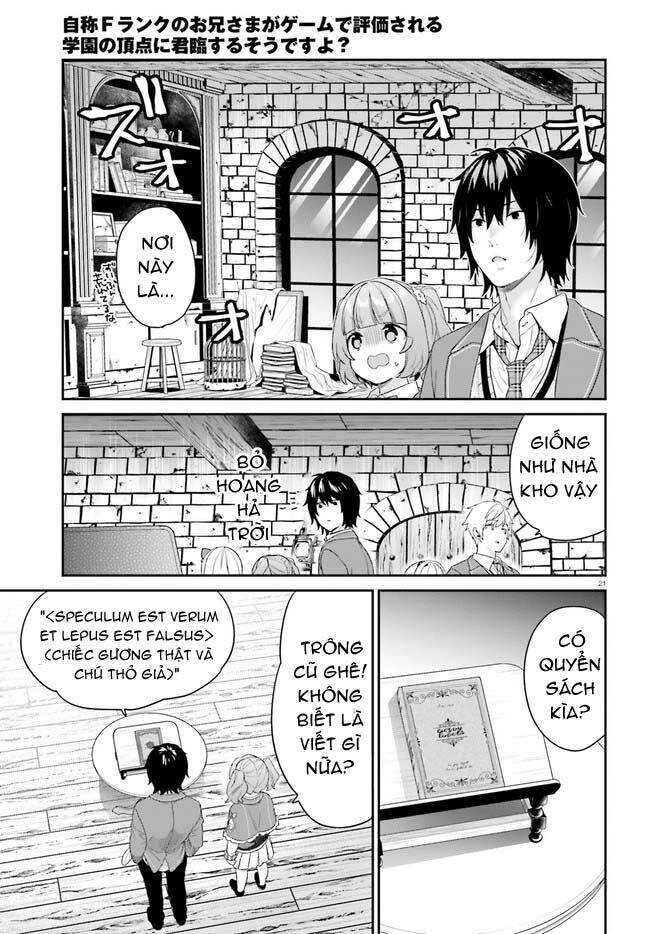 Thanh Niên Hạng F Chính Là Anh Trai Của 1 Cô Em Gái Dễ Thương Chapter 31 - 21