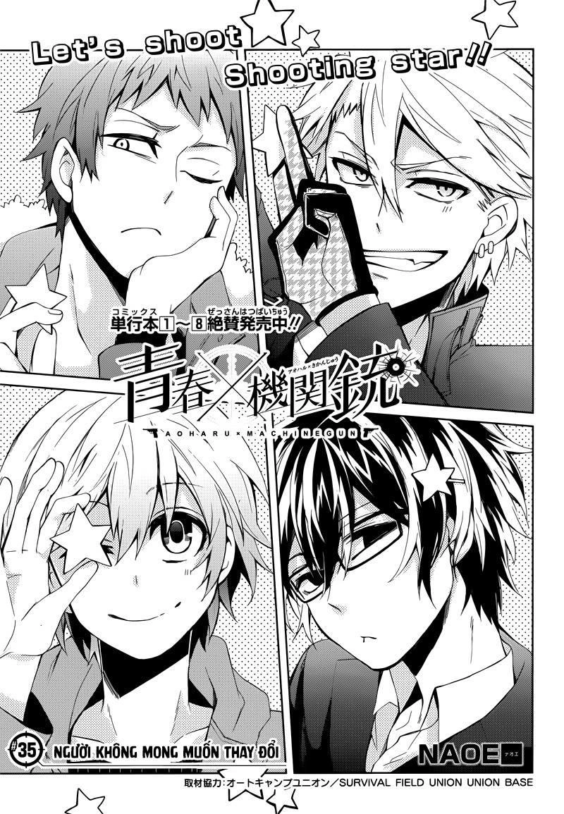 Aoharu X Kikanjuu Chapter 35 - 4