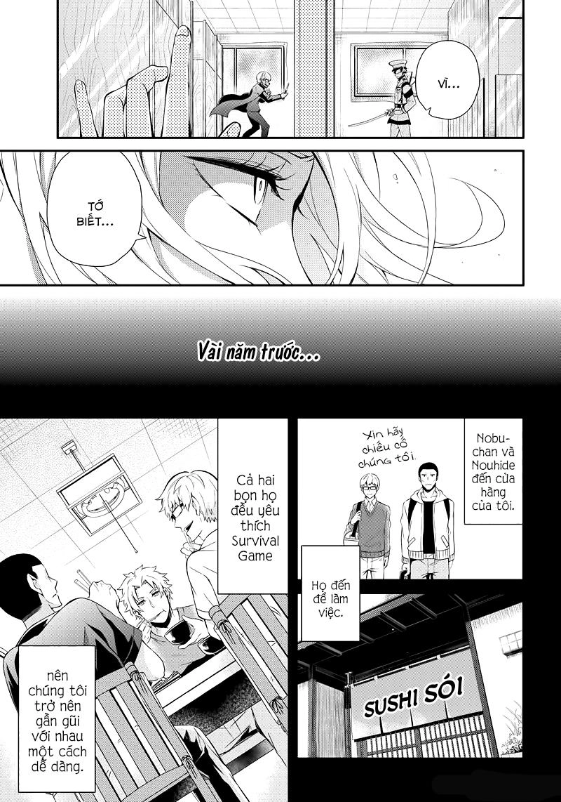 Aoharu X Kikanjuu Chapter 49 - 4