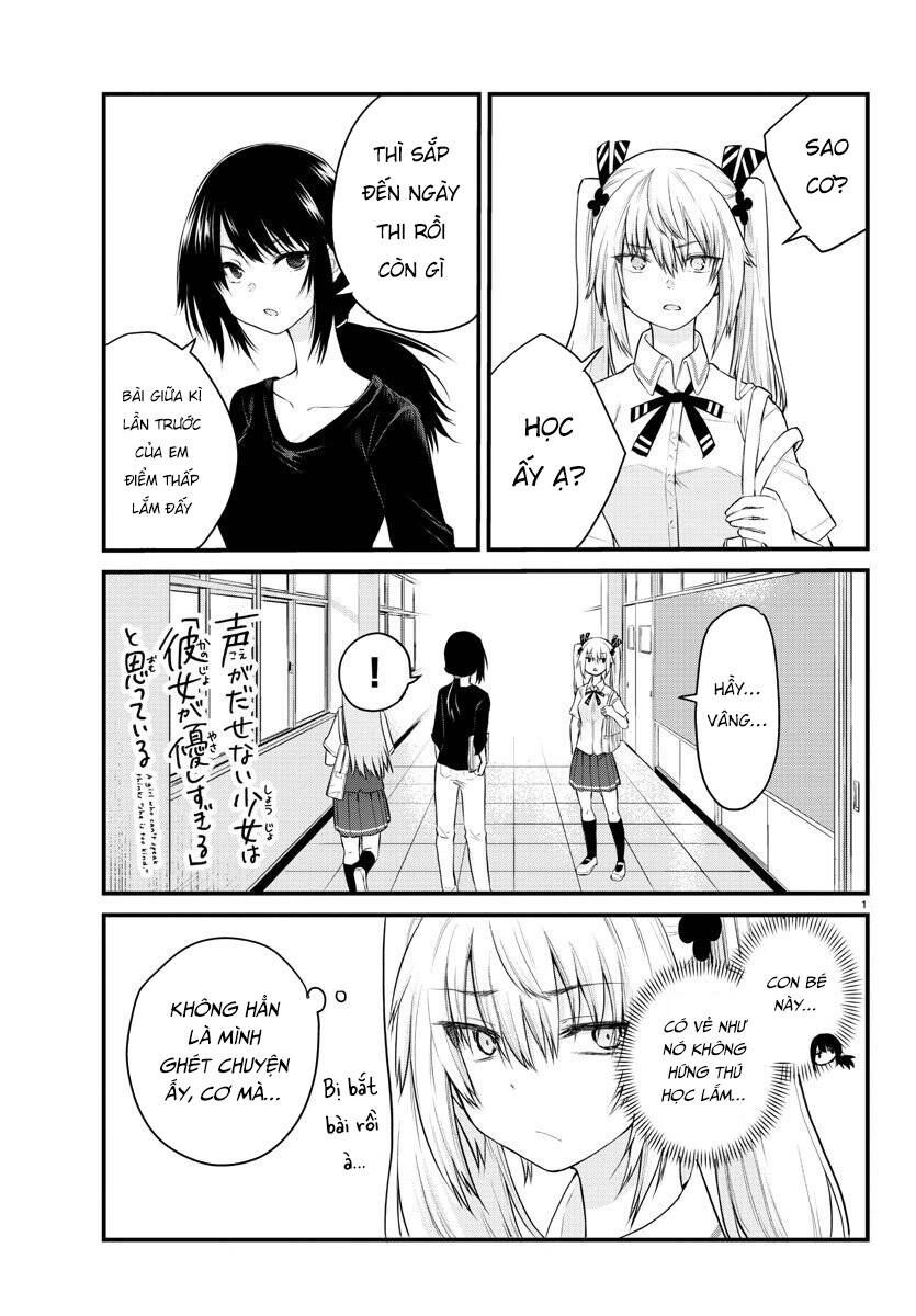 Koe Ga Dasenai Shoujo Wa "Kanojo Ga Yasashisugiru" To Omotte Iru Chapter 16 - 2