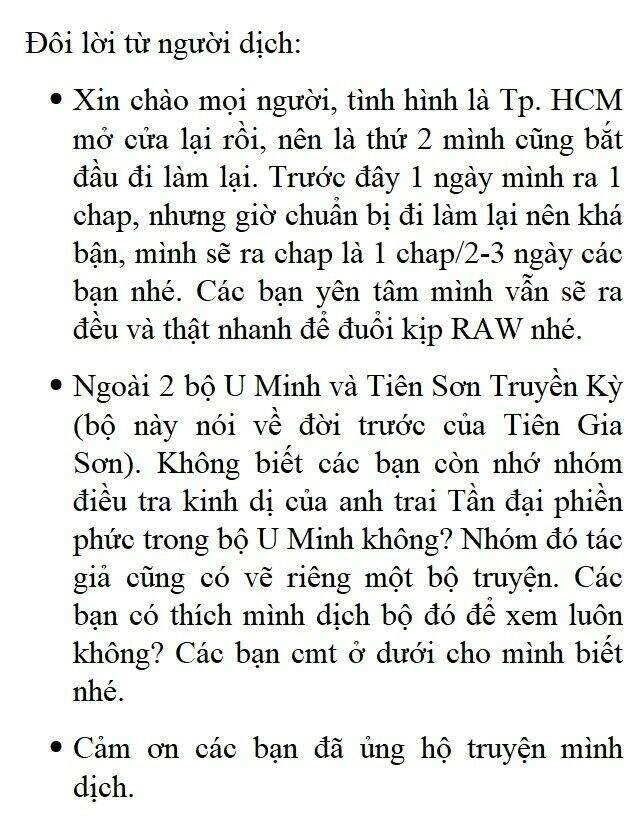 Tiên Sơn Truyền Kỳ Chapter 8 - 1