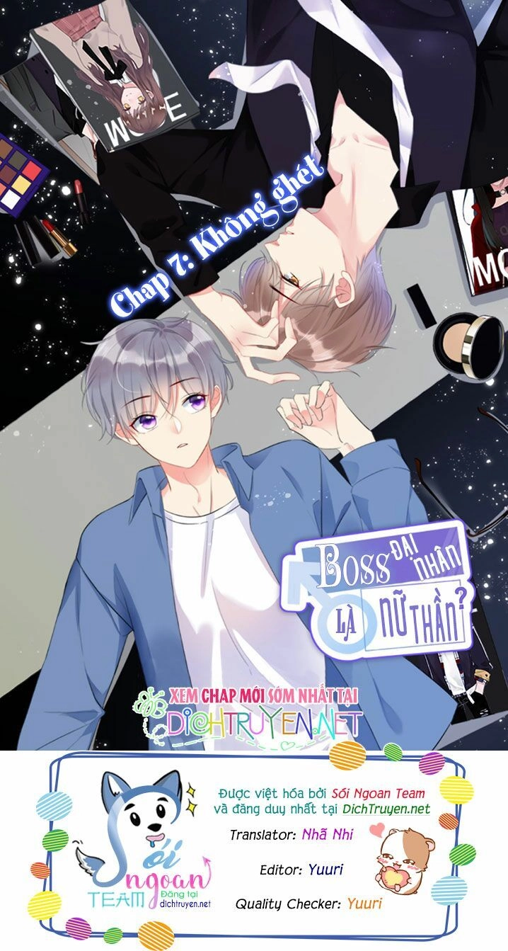 Boss Đại Nhân Là Nữ Thần? Chapter 7 - 1