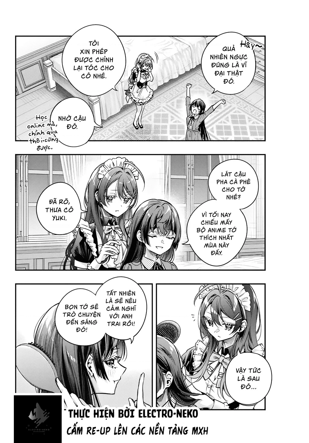 Arya-san bàn bên thi thoảng lại thả thính tôi bằng tiếng Nga Chapter 69 - 12