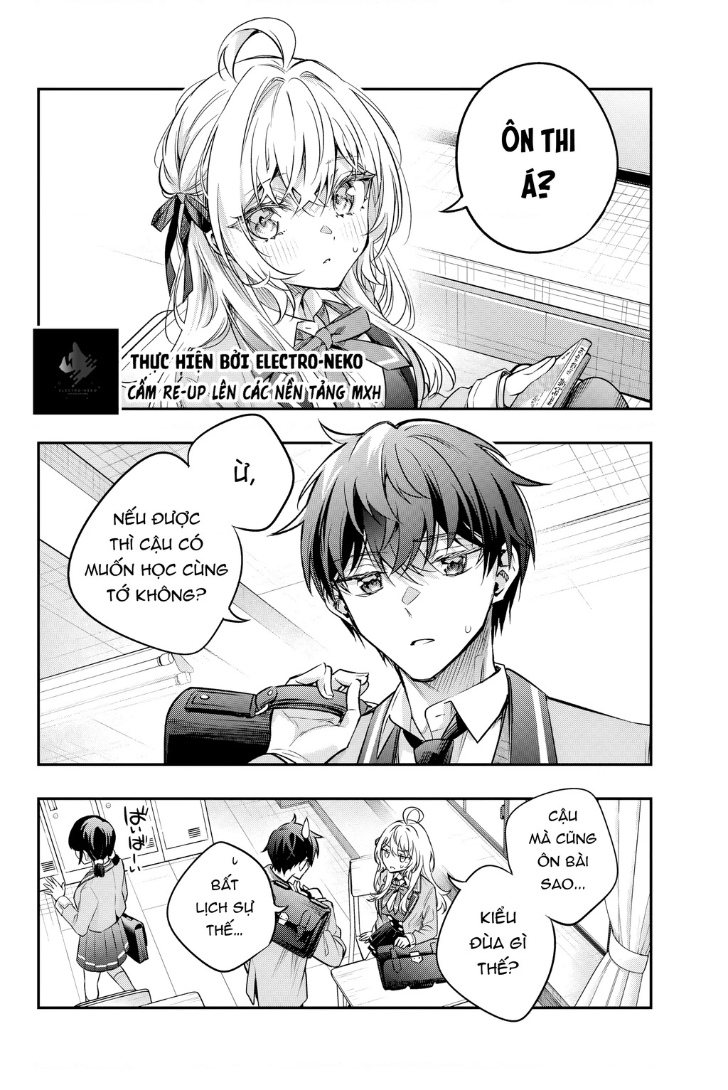 Arya-san bàn bên thi thoảng lại thả thính tôi bằng tiếng Nga Chapter 75 - 16