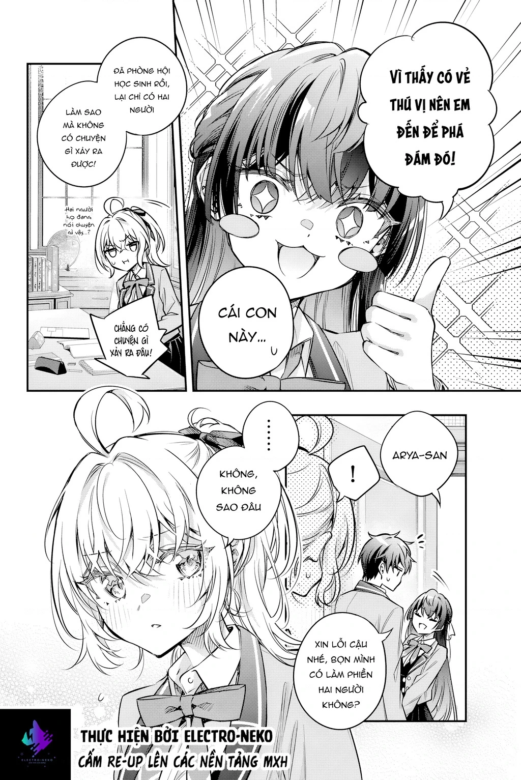 Arya-san bàn bên thi thoảng lại thả thính tôi bằng tiếng Nga Chapter 76 - 6