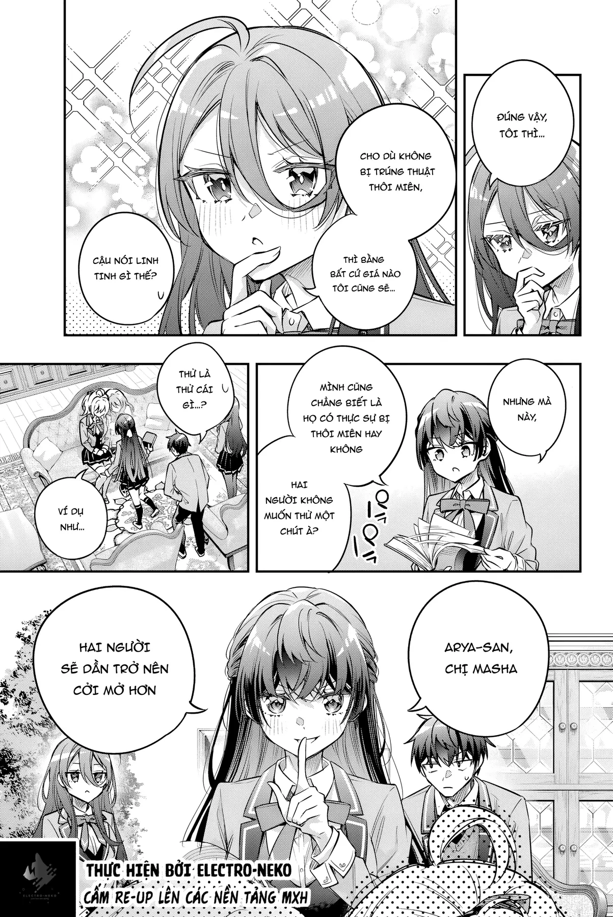 Arya-san bàn bên thi thoảng lại thả thính tôi bằng tiếng Nga Chapter  77 - 11