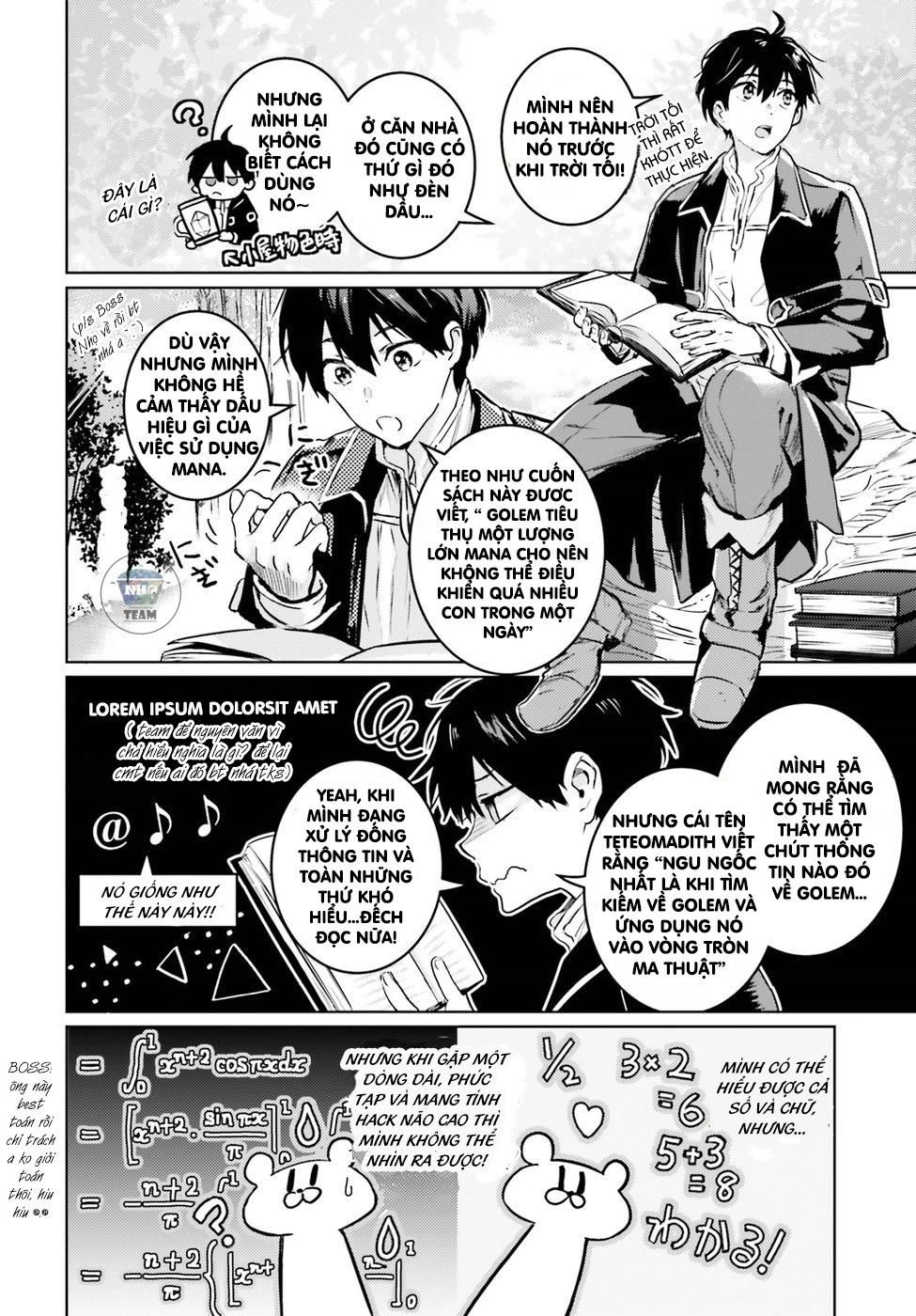 The Sorcerer King Of Destruction And The Golem Of The Barbarian Queen Chapter 2.2 - 4