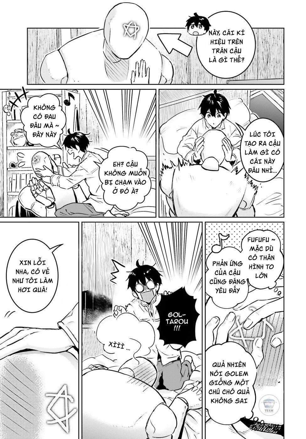 The Sorcerer King Of Destruction And The Golem Of The Barbarian Queen Chapter 3.1 - 8