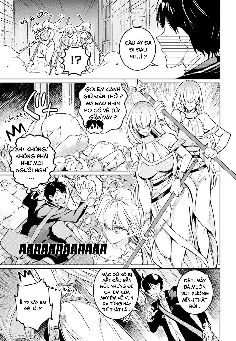 The Sorcerer King Of Destruction And The Golem Of The Barbarian Queen Chapter 6 - 20