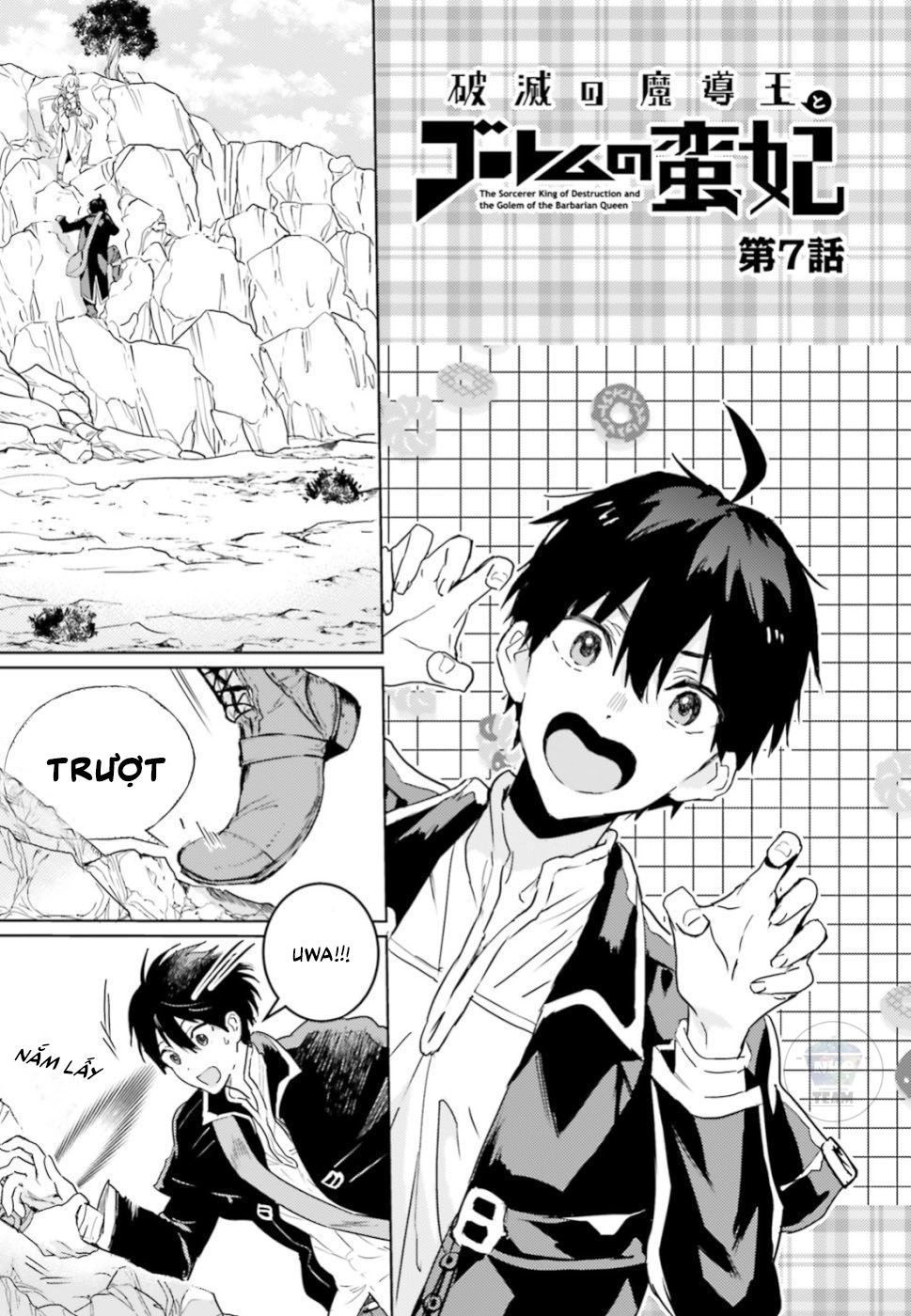 The Sorcerer King Of Destruction And The Golem Of The Barbarian Queen Chapter 7 - 5