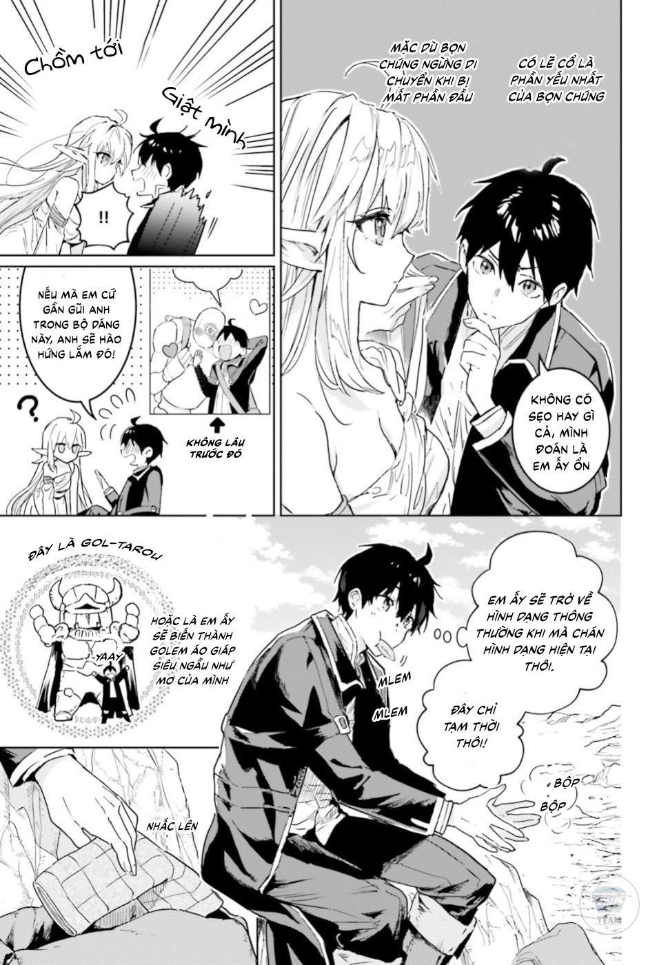 The Sorcerer King Of Destruction And The Golem Of The Barbarian Queen Chapter 7 - 15