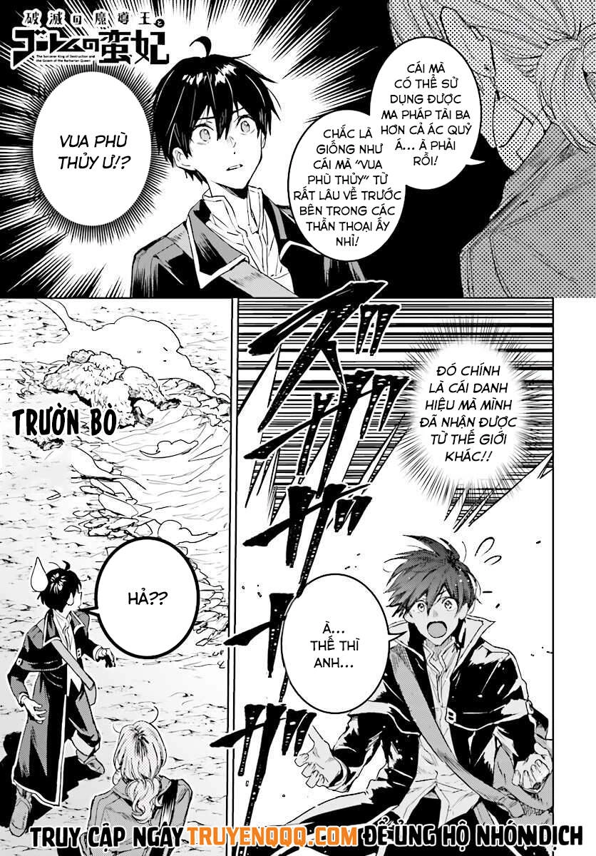 The Sorcerer King Of Destruction And The Golem Of The Barbarian Queen Chapter 9 - 4