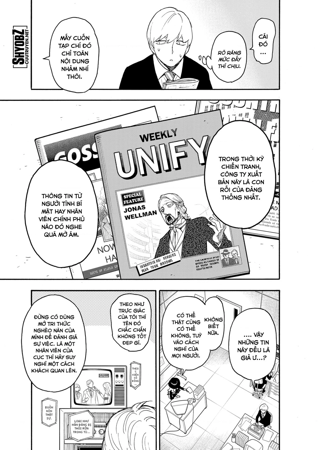 Gia Đình Điệp Viên Chapter 76.01 - 8