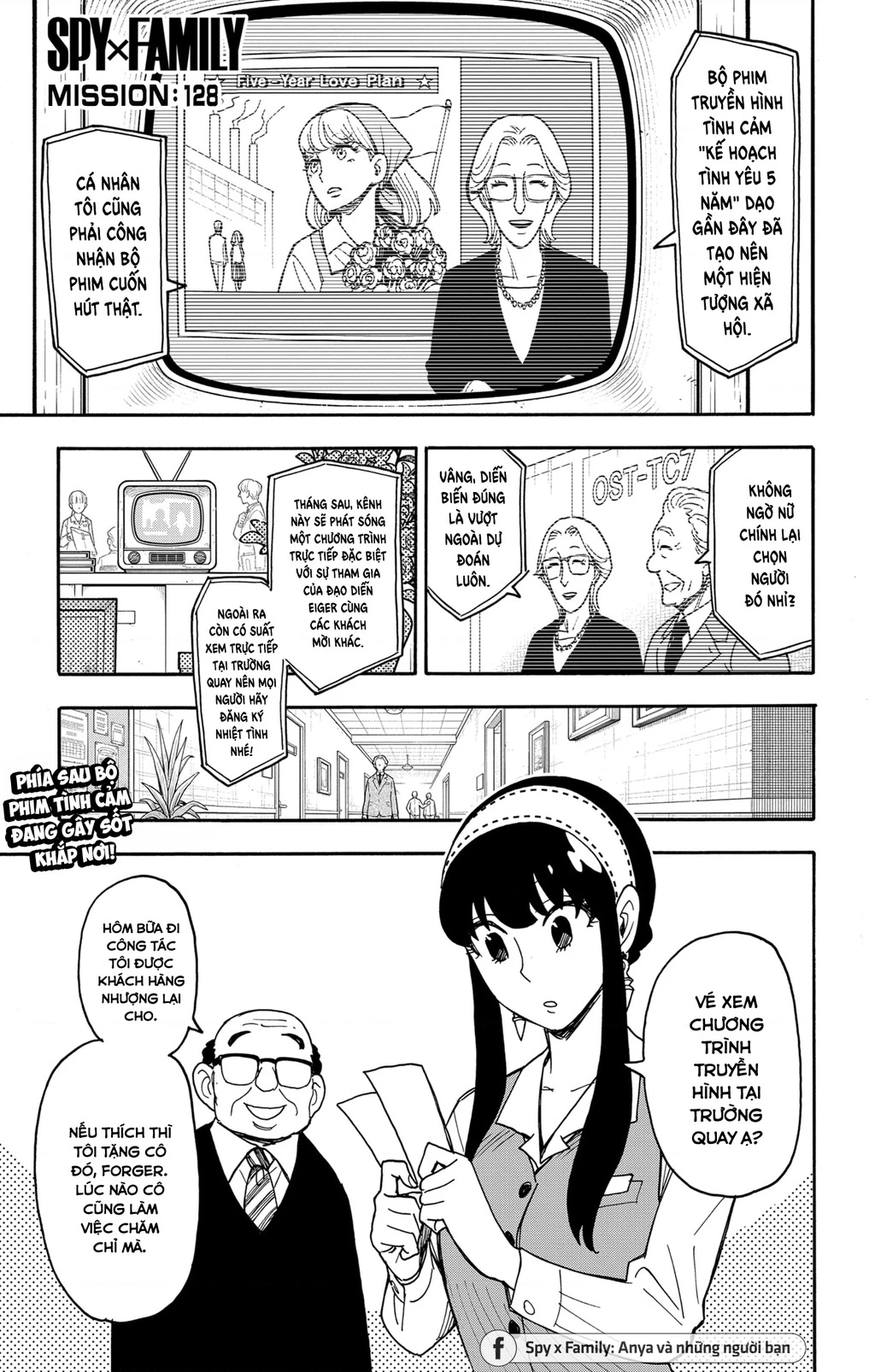 Gia Đình Điệp Viên Chapter 128 - 3