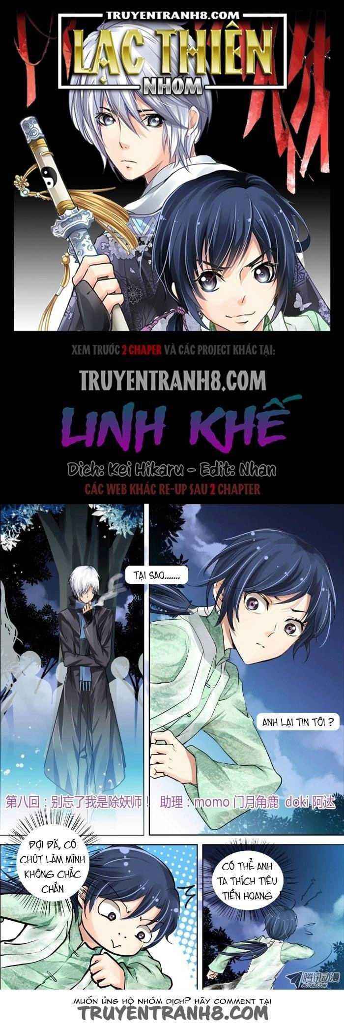 Linh Khiết Chapter 8 - 1