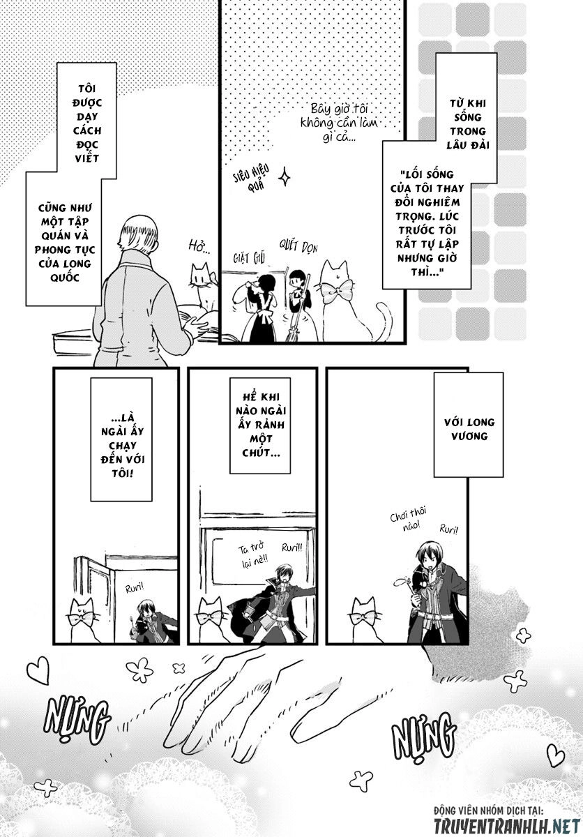 Fukushuu Wo Chikatta Shironeko Wa Ryuuou No Hiza No Jou De Damin Wo Musaboru Chapter 9 - 6