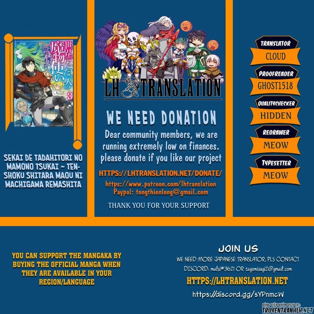 Isekai De Tadahitori No Mamono Tsukai ~ Tenshoku Shitara Maou Ni Machigawa Remashita Chapter 21 - 3