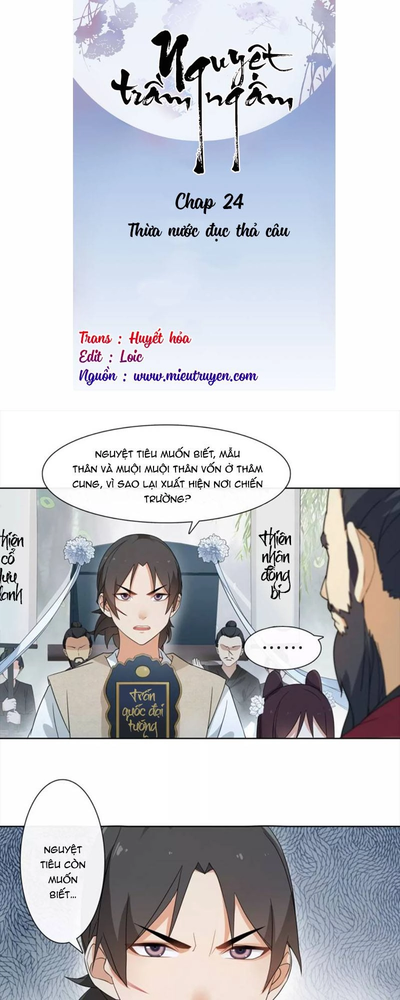 Nguyệt Trầm Ngâm Chapter 24 - 1