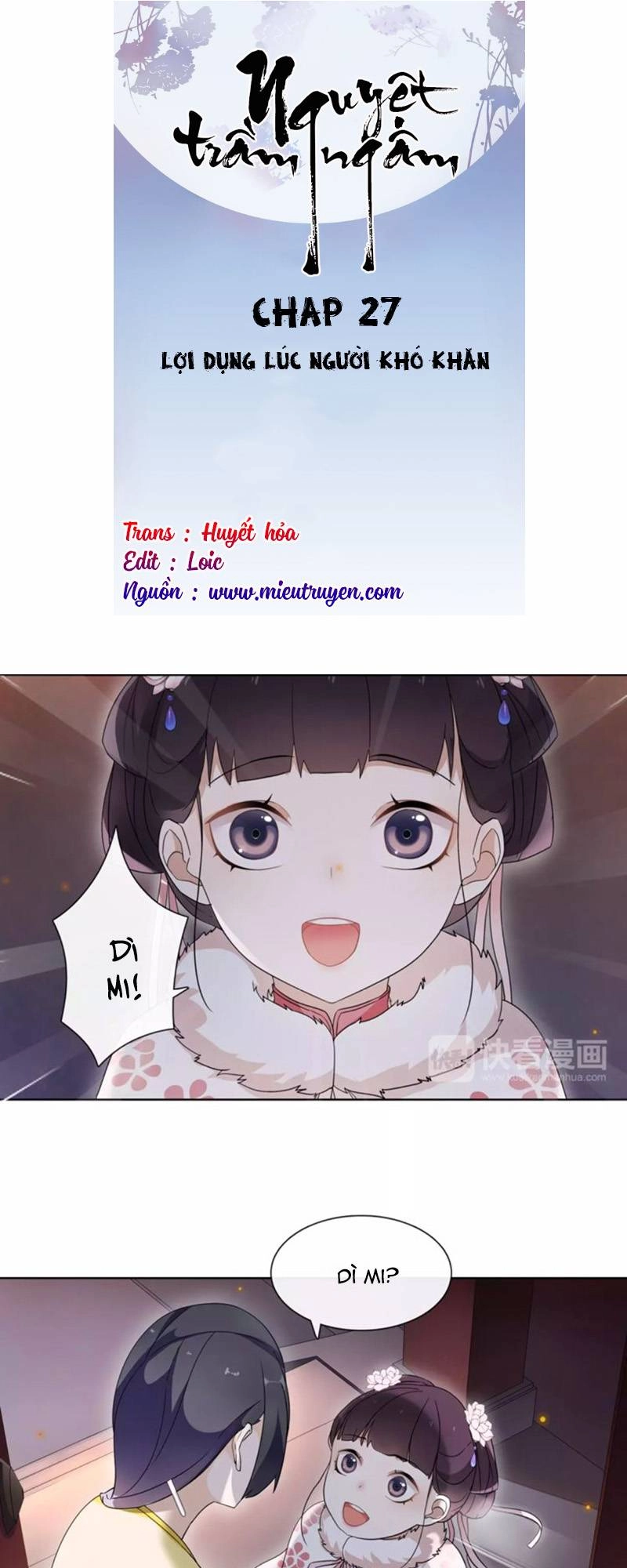 Nguyệt Trầm Ngâm Chapter 27 - 1