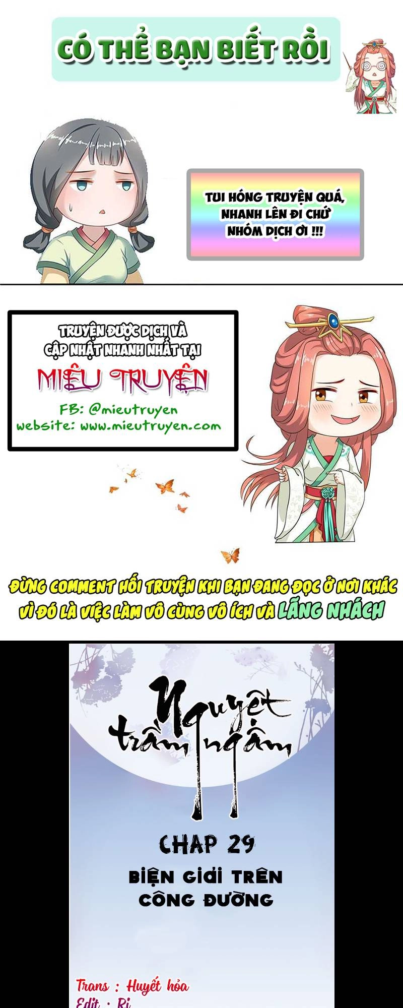 Nguyệt Trầm Ngâm Chapter 29 - 1
