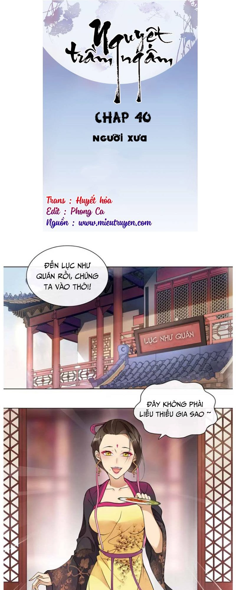 Nguyệt Trầm Ngâm Chapter 40 - 1