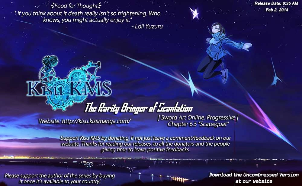 Sword Art Online: Progressive Chapter 6.5 - 2