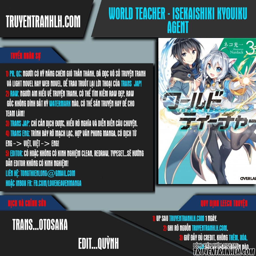 Sư Phụ Thế Giới Chapter 8 - 1