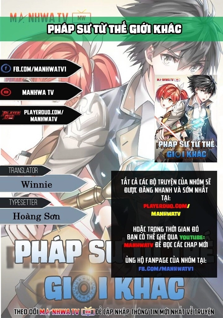 Pháp Sư Từ Thế Giới Khác Chapter 22 - 1