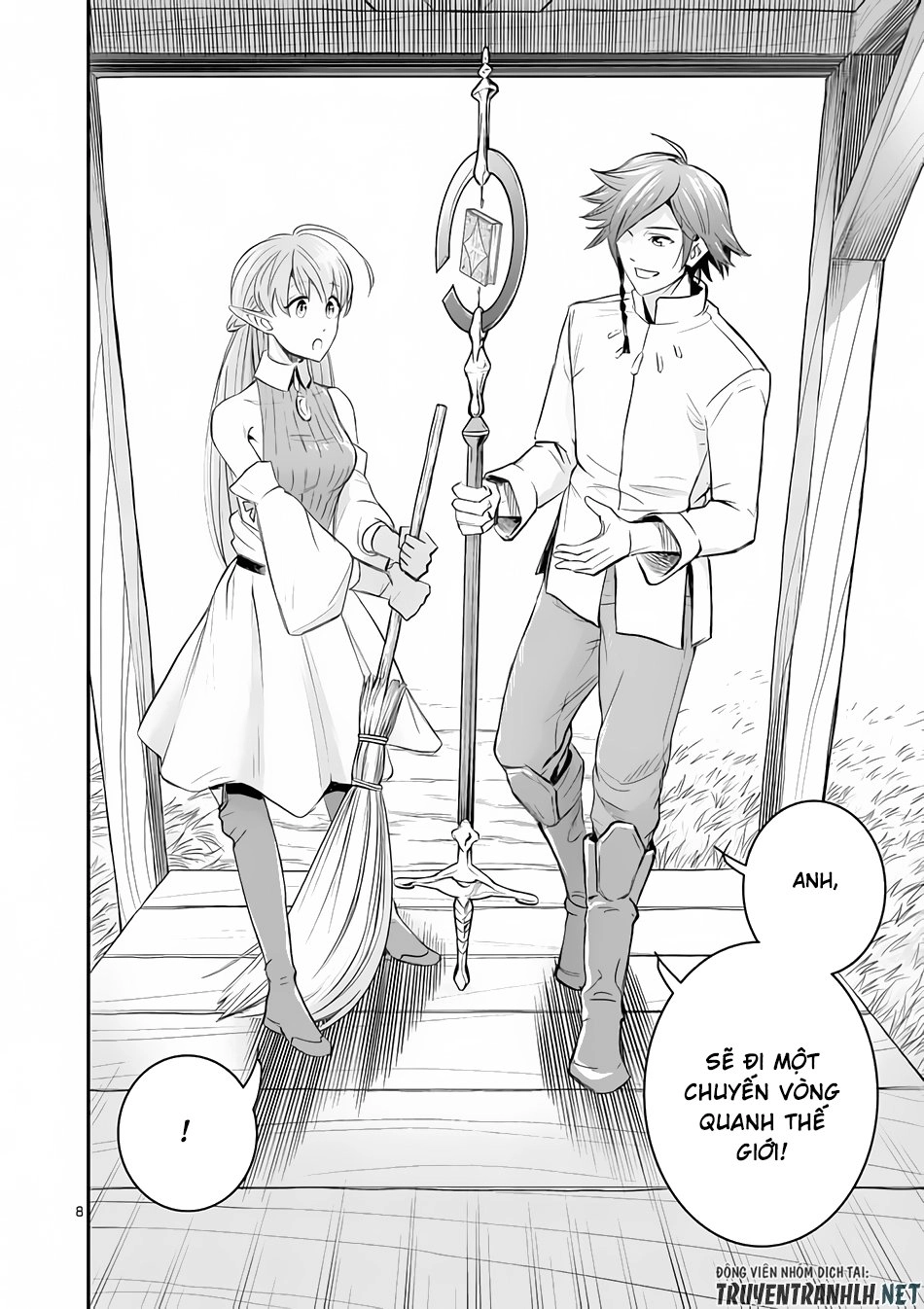 Hành Trình Du Lịch Vòng Quanh Thế Giới Của Nhà Tiên Tri Eisen Chapter 1 - 9