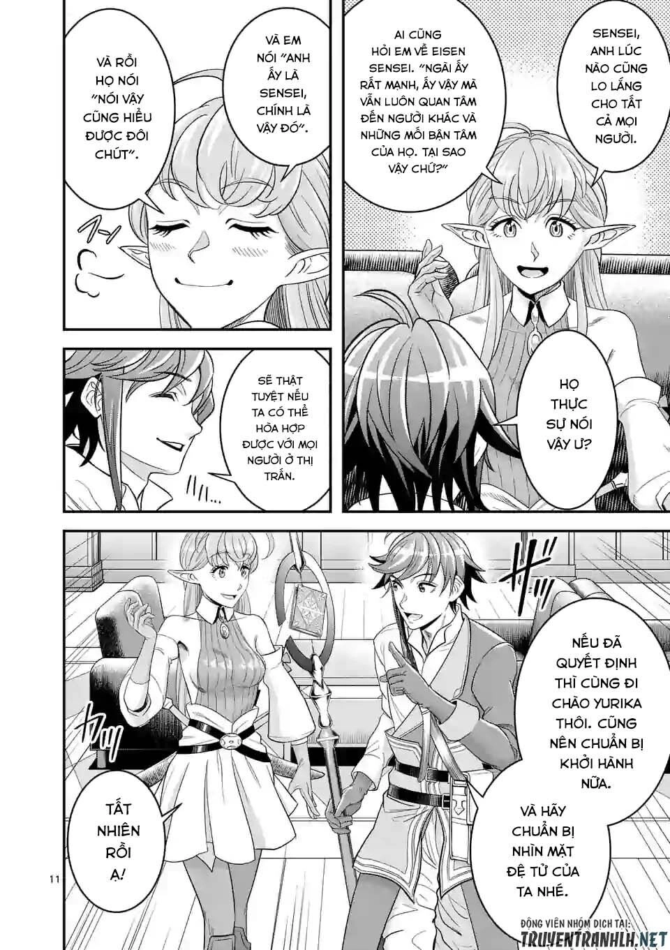 Hành Trình Du Lịch Vòng Quanh Thế Giới Của Nhà Tiên Tri Eisen Chapter 13.1 - 13