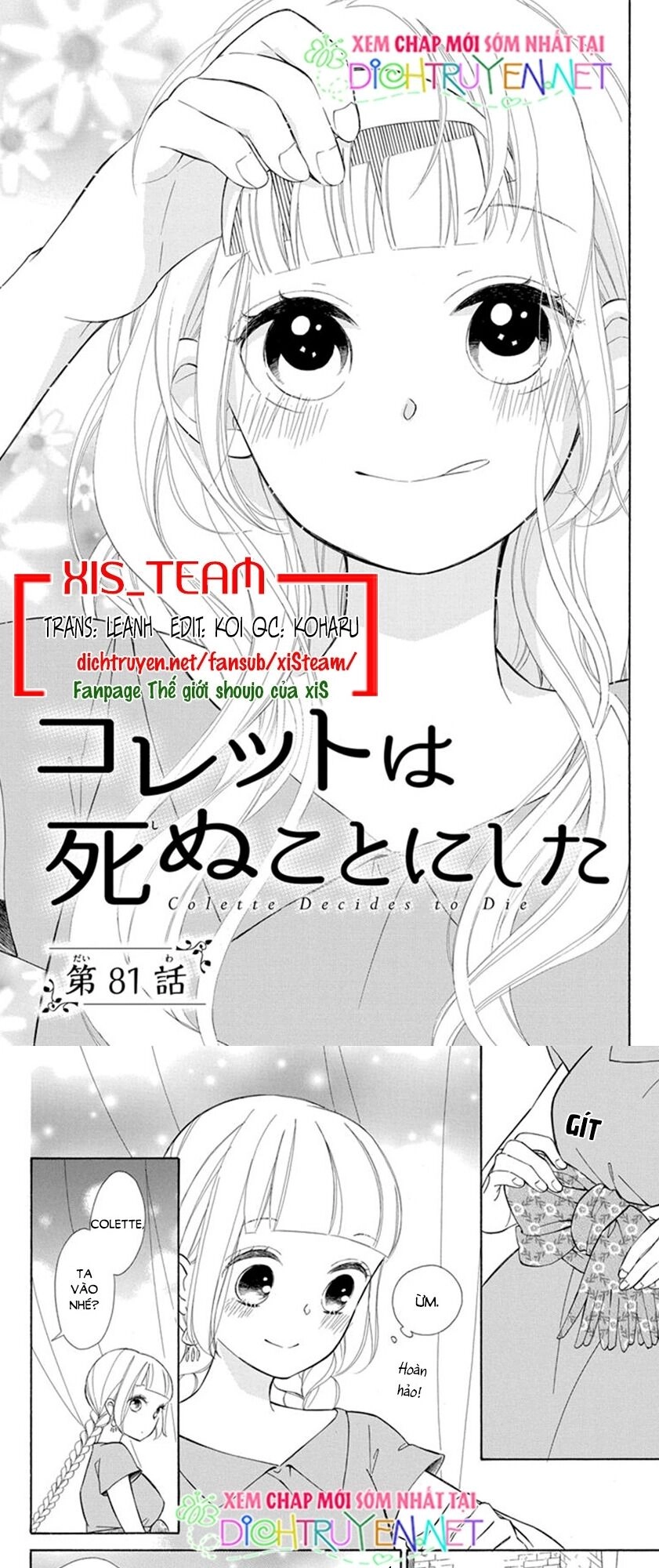 Colette Wa Shinu Koto Ni Shita Chapter 81 - 1