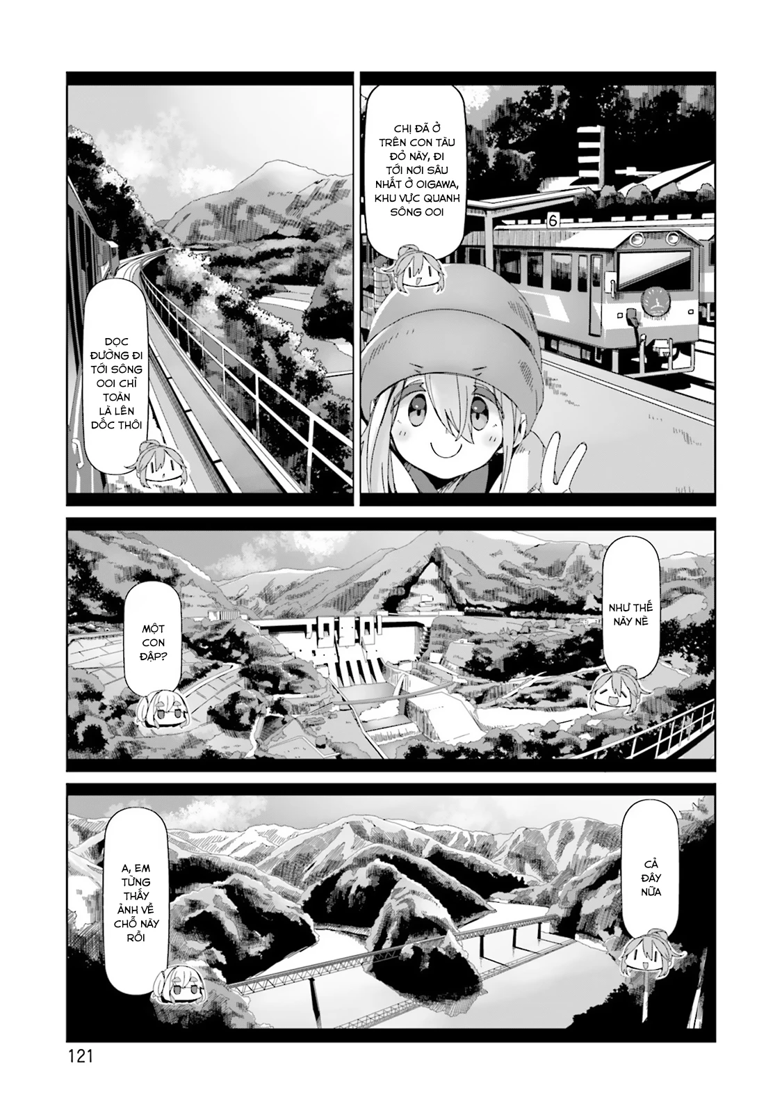 Laid-Back Camp Chapter 92 - 18