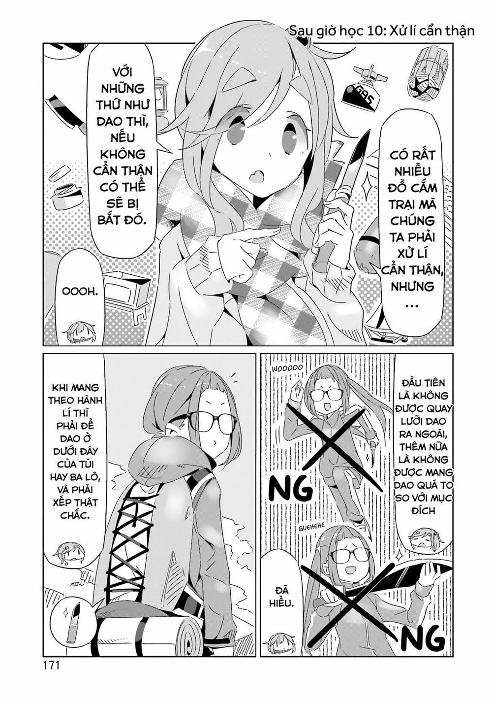 Laid-Back Camp Chapter 18.5 - 21