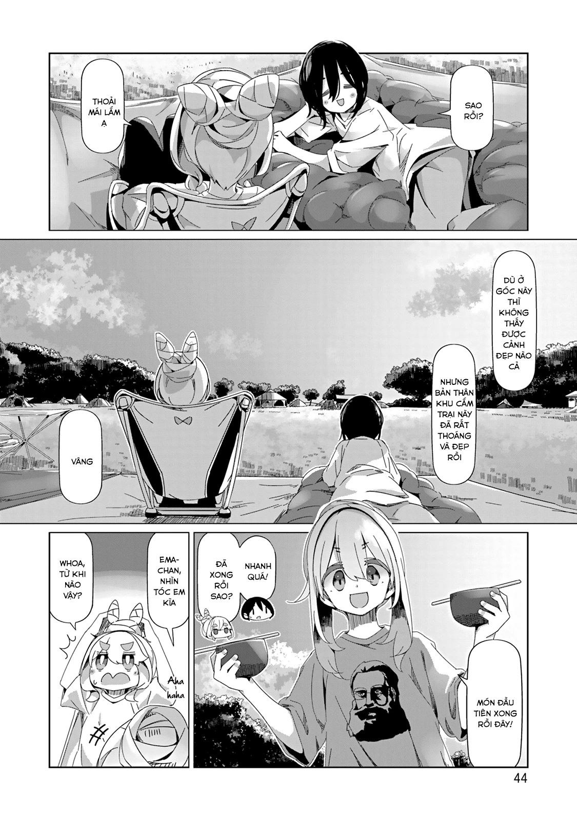 Laid-Back Camp Chapter 94 - 19